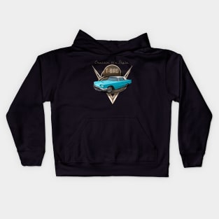 Thunderbird TBird Ford Car Kids Hoodie